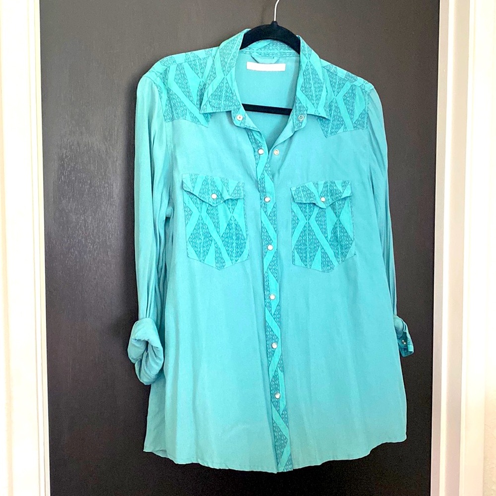 Manaola cowgirl blouse